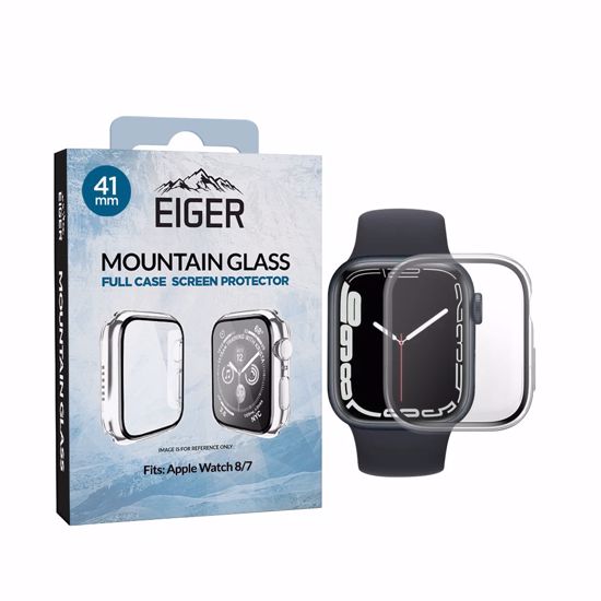 Picture of Eiger Eiger Mountain Glass Full Case for Apple Watch 9 /  8 / 7 41mm